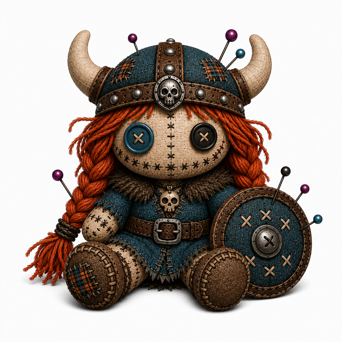 Brynja the Viking doll character artwork, Voodoo Squad
