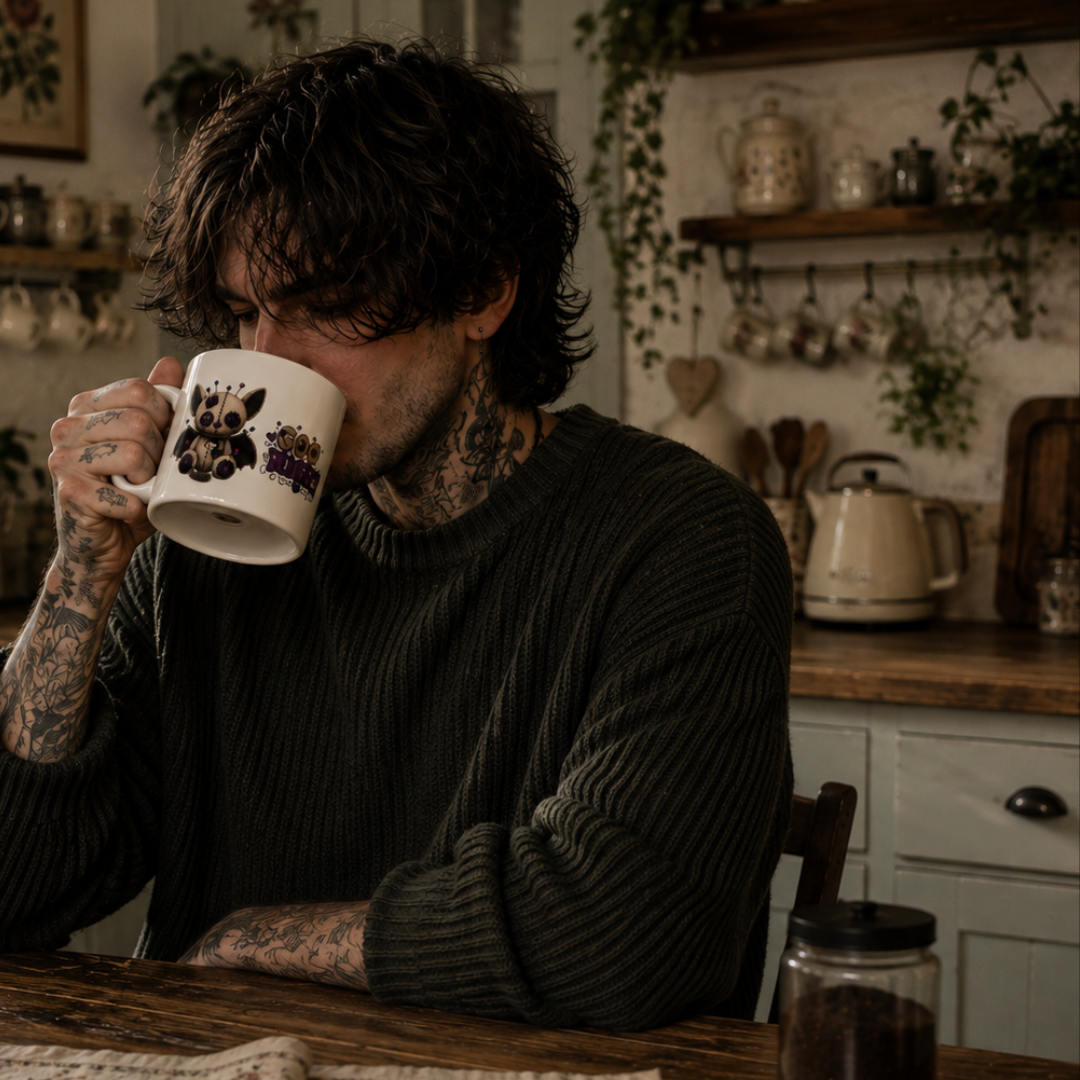 Gus Bat Mug mockup - Voodoo Squad