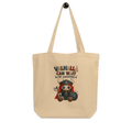 Brynja Viking tote bag with “Valhalla Can Wait, I’m Shopping” design