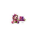 Luna Unicorn Sticker – cute magical vinyl sticker with sparkling horn and rainbow mane, 3×3 inch, Voodoo Squad