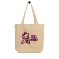 Luna Unicorn Tote Bag – cute magical organic cotton tote bag with rainbow mane and sparkling horn design, Voodoo Squad